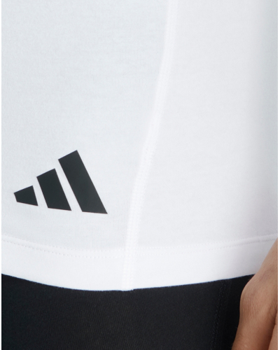 Lot de 2 débardeurs Adidas Active Flex Coton Ergonomic (Blanc)