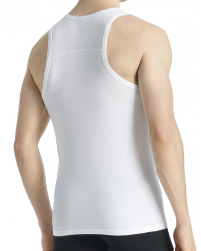 Paquete de 2 camisetas sin mangas Adidas Active Flex Coton Ergonomic (Blanco)