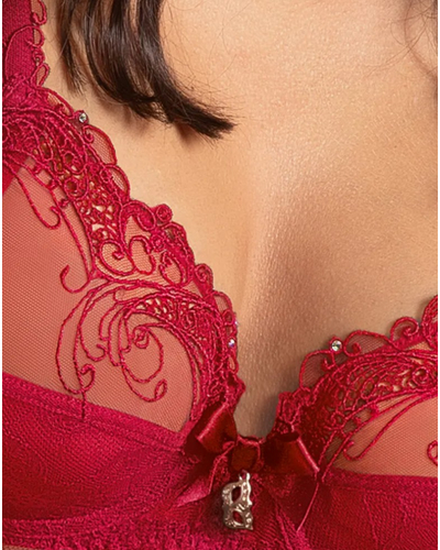 Sujetador con aros Lise Charmel Soir de Venise (Rouge Venise)