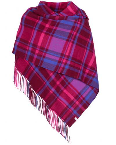 Echarpe large Triumph Nuit (Red Combination)