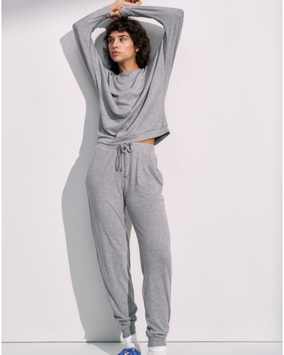 Long-sleeved sweatshirt Triumph Nuit (Medium Grey)