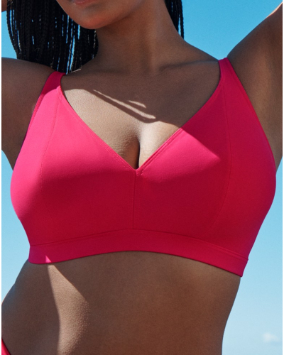 Sujetador de baño triángulo Prima Donna Swim Aswan (Dragon Fruit)