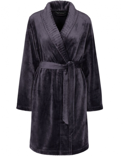 Peignoir en velours Triumph Nuit (Grey)
