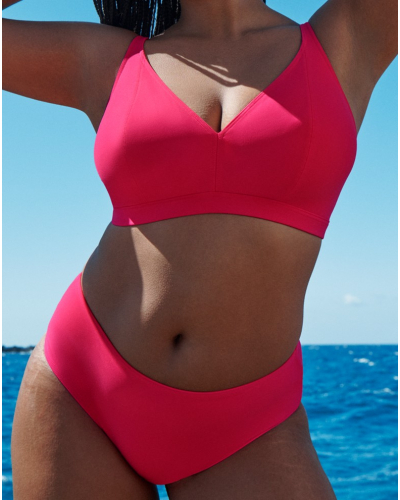 Bragas de baño cintura alta Prima Donna Swim Aswan (Dragon Fruit)