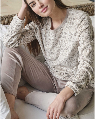 Long micropolar pyjamas Massana (Multicolor)