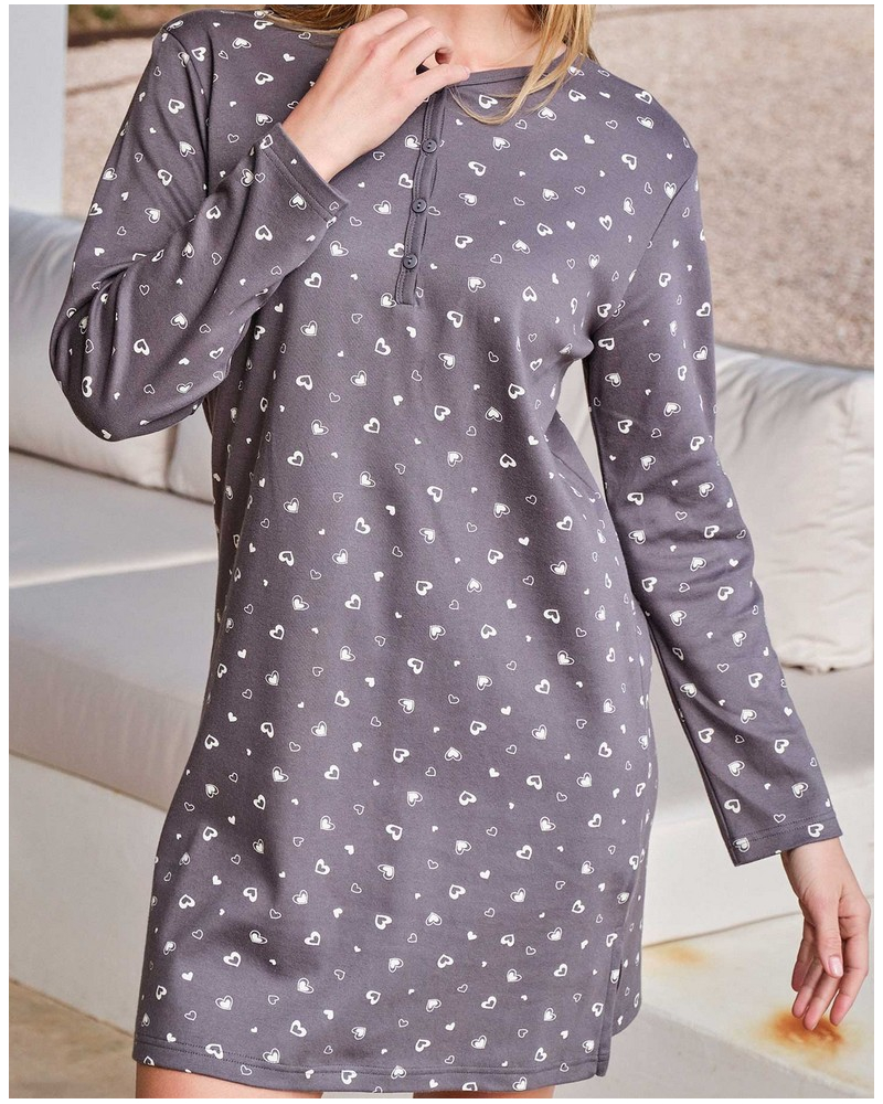 Nightdress 100% cotton Massana (Multicolore)