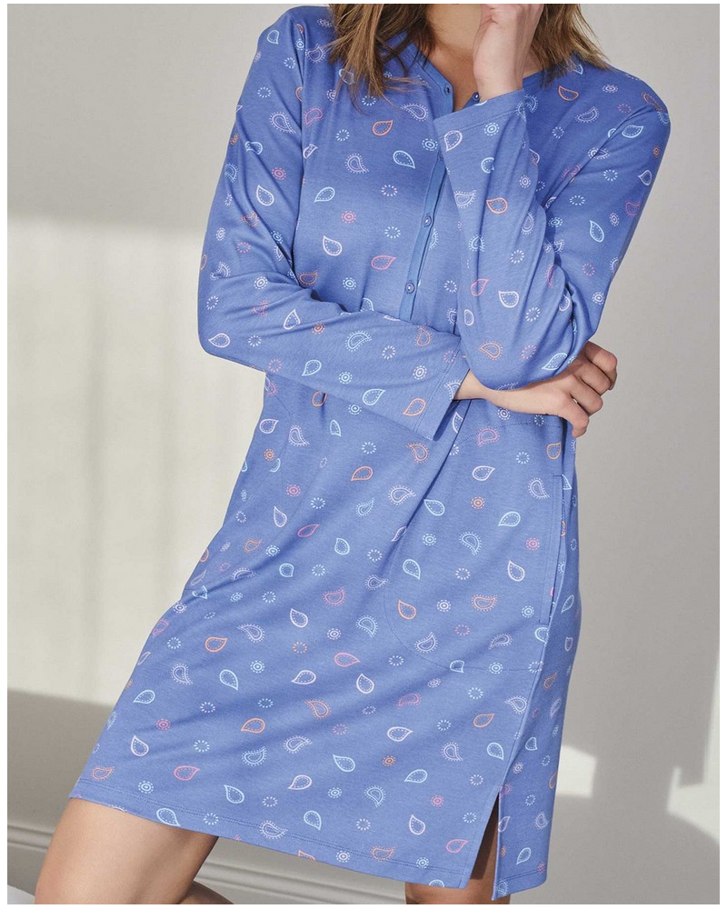 Nightdress 100% cotton Massana (Multicolore)