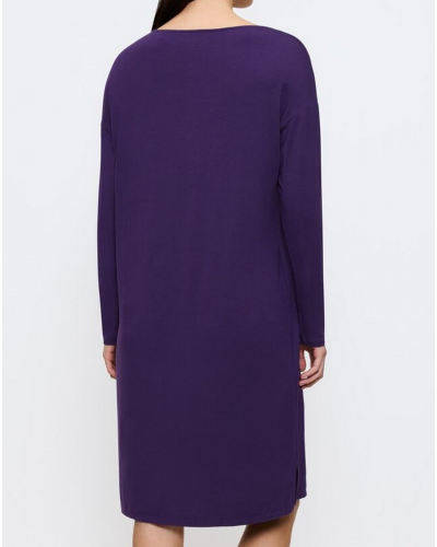 Chemise de nuit à manches longues Triumph Nuit (Royal Purple)