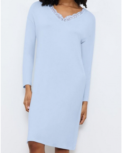 Long sleeve nightdress Triumph Nuit (Ice)
