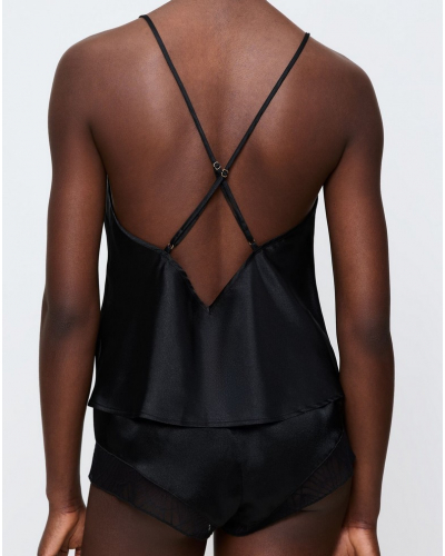 Pijama corto Nuit Triumph (Negro)