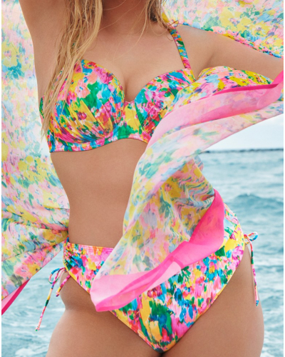 Padded balconny swim bra Prima Donna Swim Ubud (Sun Glow)