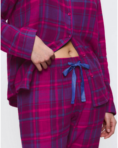 Pijama Boyfriend 100% algodón Nuit Triumph (Red)