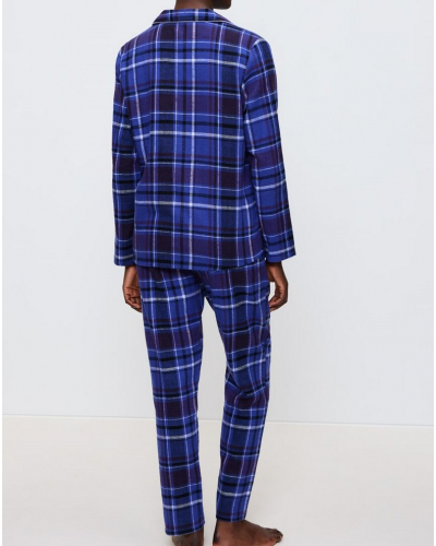 Pijama Boyfriend 100% algodón Nuit Triumph (Blue Dark)