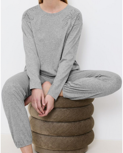 Pyjama Coton & Modal Triumph Nuit (Dark Grey)