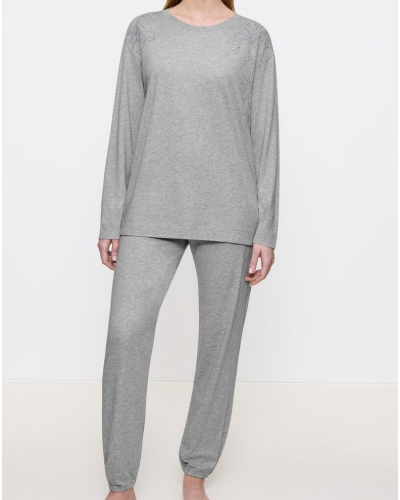 Pijama Algodón y modal Triumph Nuit (Dark Grey)