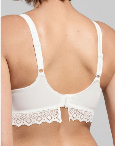 Soutien-gorge moulé plunge Empreinte Cassiopée (Blanc)