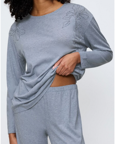 Pyjama Coton & Modal Triumph Nuit (Blue Light)