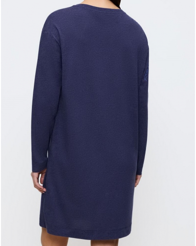 Chemise de nuit Coton & Modal Triumph Nuit (Blue Dark)