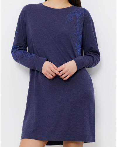 Camisón Algodón y modal Triumph Nuit (Blue Dark)