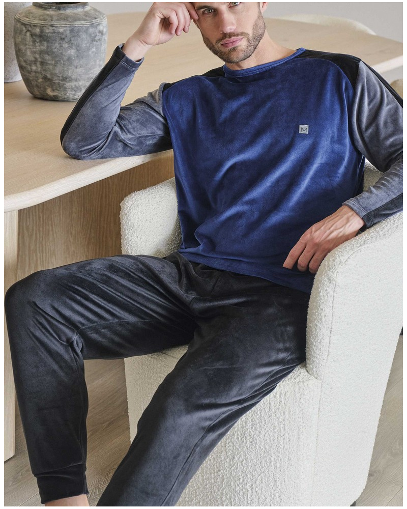 Pyjama micro polaire Massana (Dark Blue)