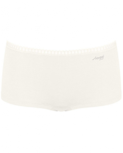 Boxer algodón Sloggi GO Crush (Lote de 3) (Silk White)