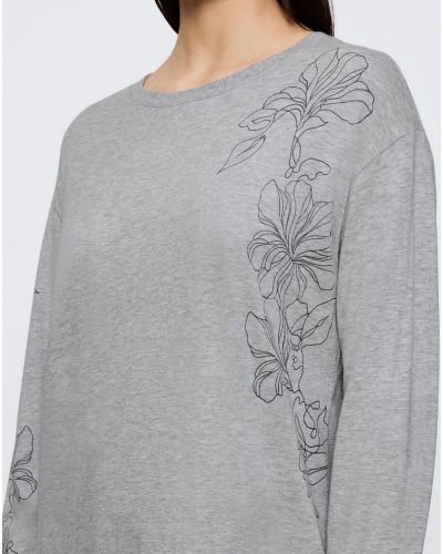 Chemise de nuit Coton & Modal Triumph Nuit (Dark Grey)