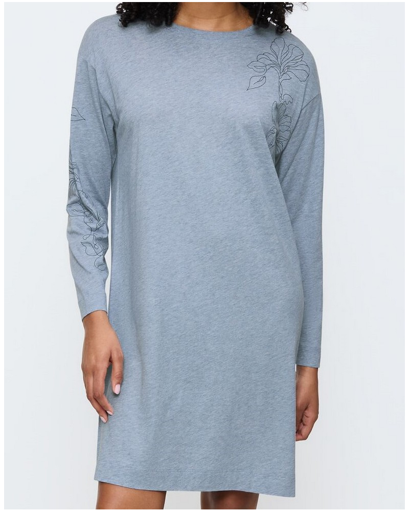 Chemise de nuit Coton & Modal Triumph Nuit (Blue Light)