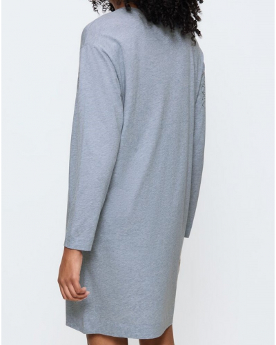 Nightdress Cotton & Modal Triumph Nuit (Blue Light)