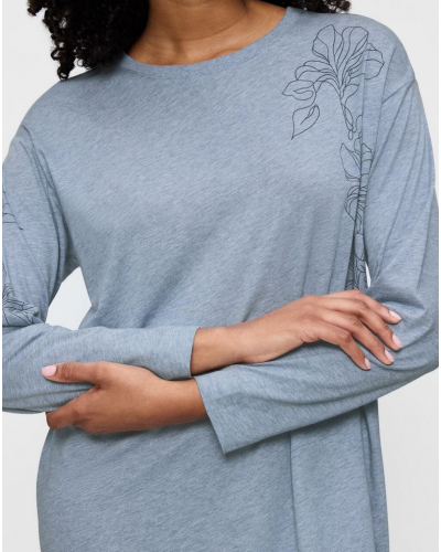 Chemise de nuit Coton & Modal Triumph Nuit (Blue Light)