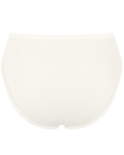 Slip échancré coton Sloggi GO Crush (Lot de 3) (Silk White)