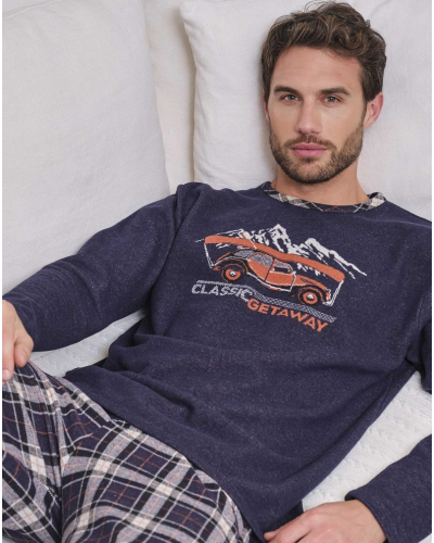 Pijama largo Massana (Multicolore)