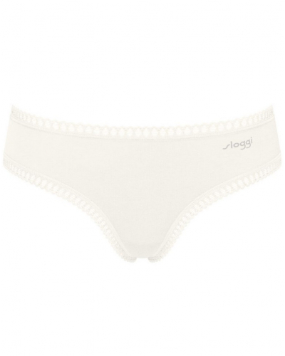 Hipster cotton Sloggi GO Crush (Pack of 3) (Silk White)