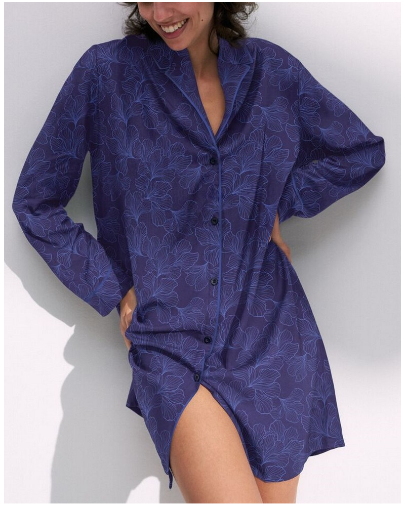 Camisón boyfriend Triumph Nuit (Blue Dark)