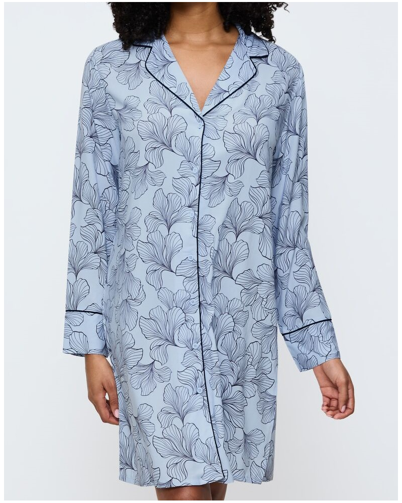 Nightdress boyfriend Triumph Nuit (Blue)