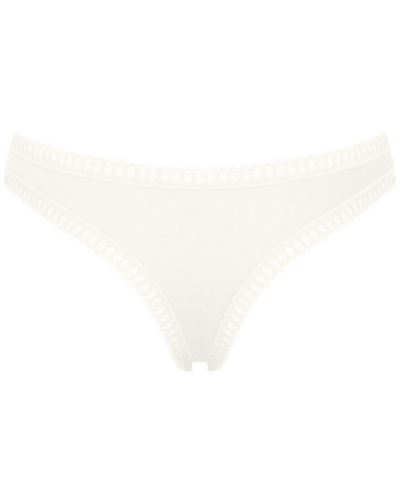 Tanga algodón Sloggi Go Crush (Lote de 3) (Silk White)