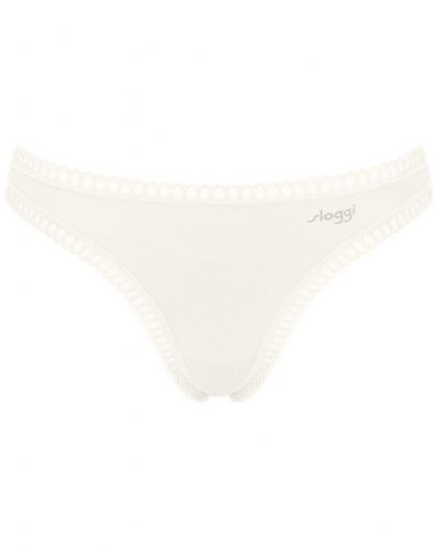 String coton Sloggi Go Crush (Lot de 3) (Silk White)