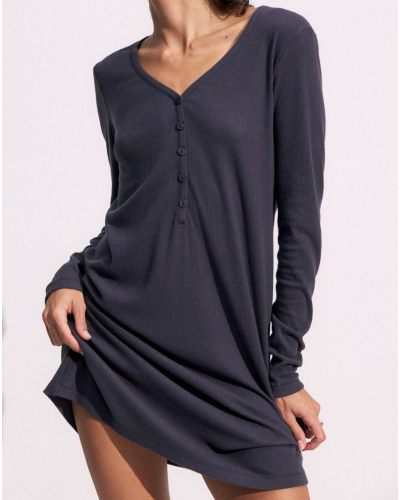 Long-sleeved nightdress Triumph Nuit (Grey)