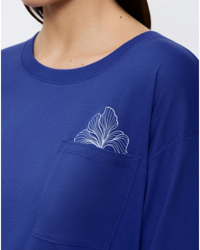 Ensemble de pyjama 100% coton Nuit Triumph (Blue Dark)