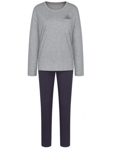 Pyjamas set 100% cotton Nuit Triumph (Dark Grey)