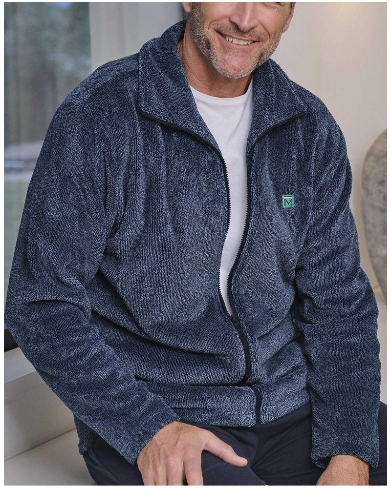 Veste polaire à fermeture éclair Massana (Bleu)