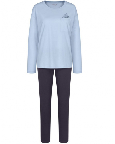 Pijama 100% algodón Nuit Triumph (Bleu)