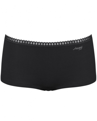 Boxer short cotton Sloggi GO Crush (Pack of 3) (Black)