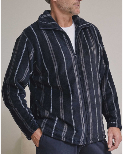 Veste polaire à fermeture éclair Massana (Navy)