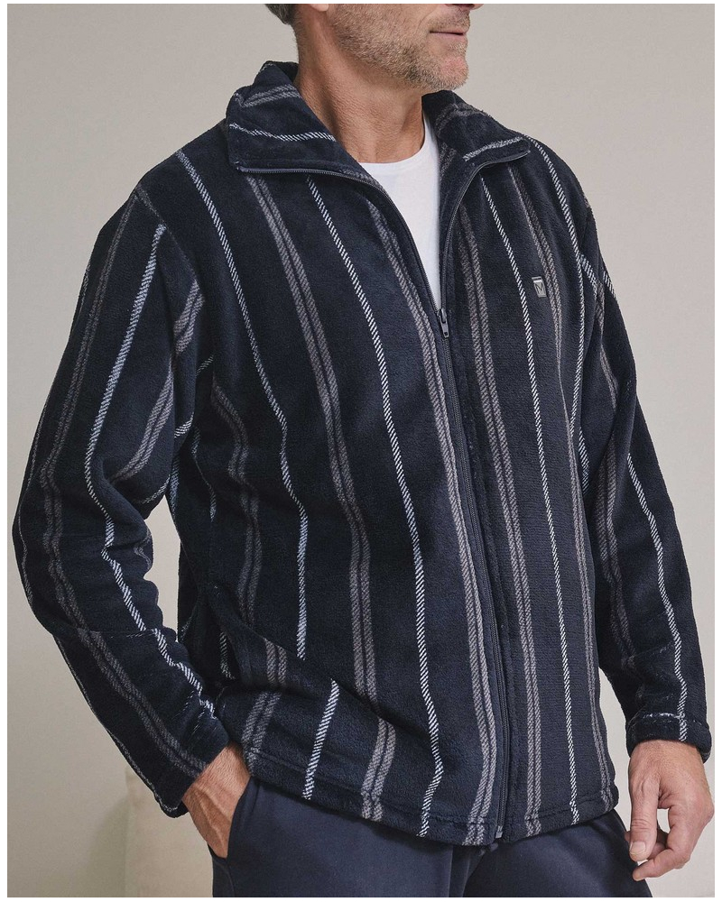 Veste polaire à fermeture éclair Massana (Navy)