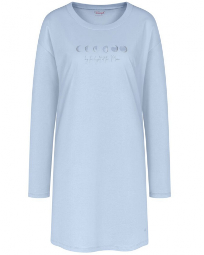 Camisón de manga larga 100% algodón Triumph Nuit (Ice)