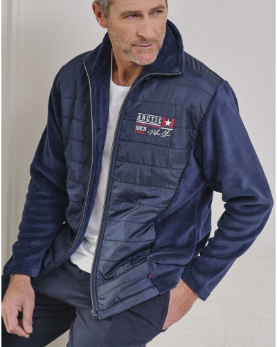 Chaqueta polar con cremallera Massana (Bleu)