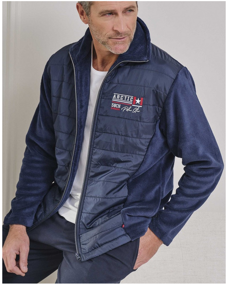 Veste polaire à fermeture éclair Massana (Bleu)