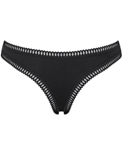 String coton Sloggi Go Crush (Lot de 3) (Noir)