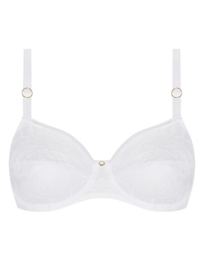 Soutien-gorge armatures bien-être Antigel Dentelle Rebelle (Blanc)