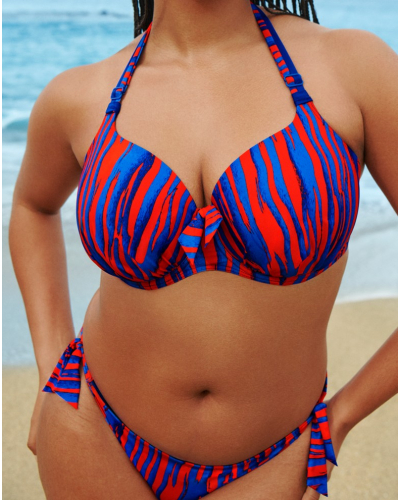 Culotte de bain à noeuds Prima Donna Swim Skudai (Wild Stripes)